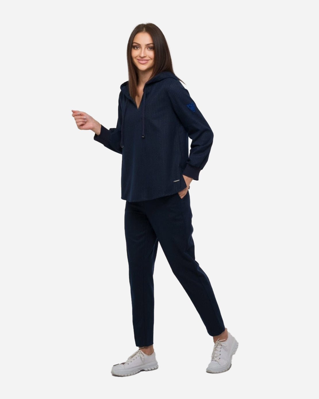 Lacivert Eşofman Takım – Kapüşonlu, Oversize Fit, Günlük Konfor | FRN LINE