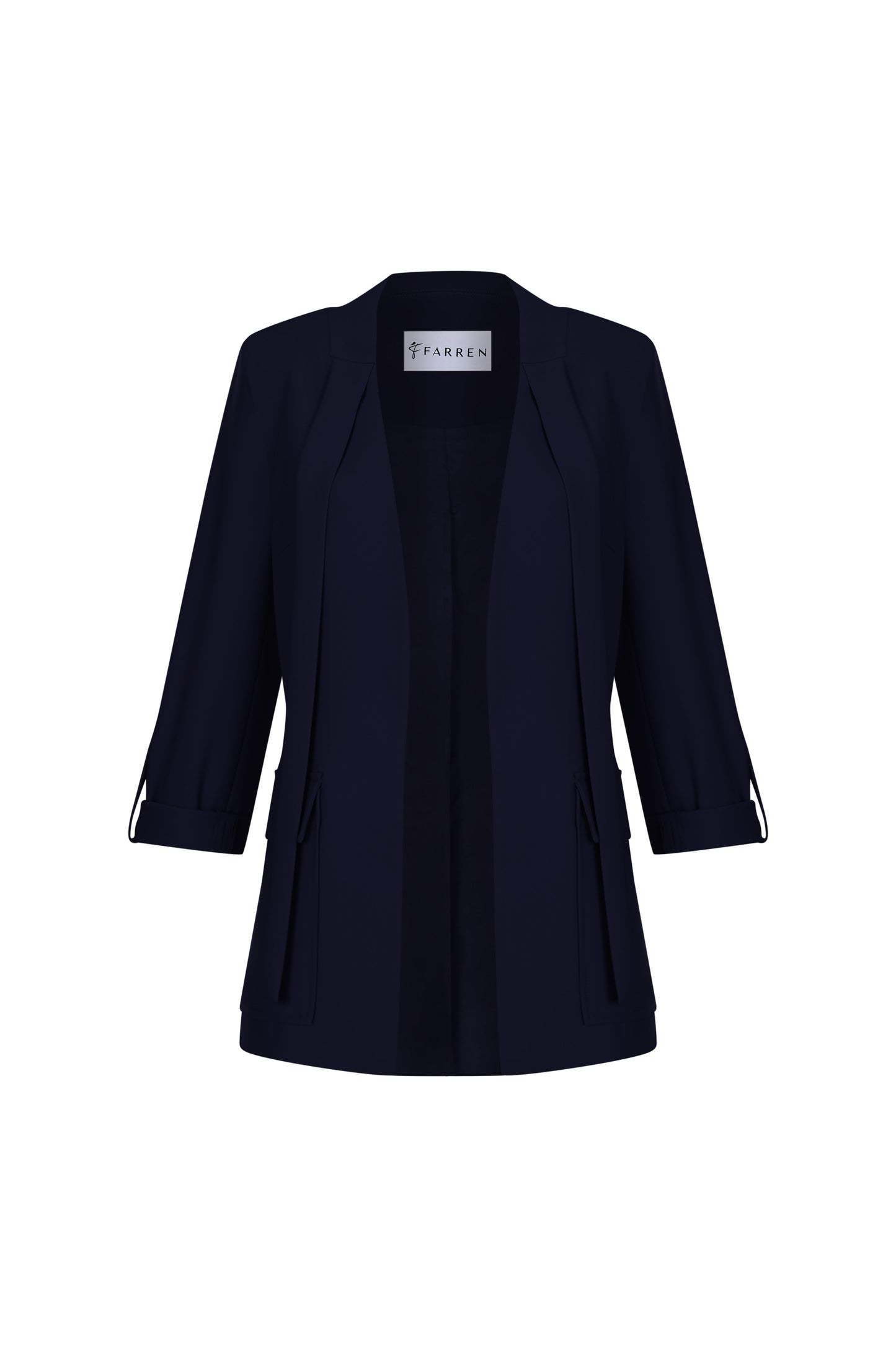 Lacivert Apaletli Blazer – Vücuda Oturan, Zarif ve Modern Kesim | FRN LINE
