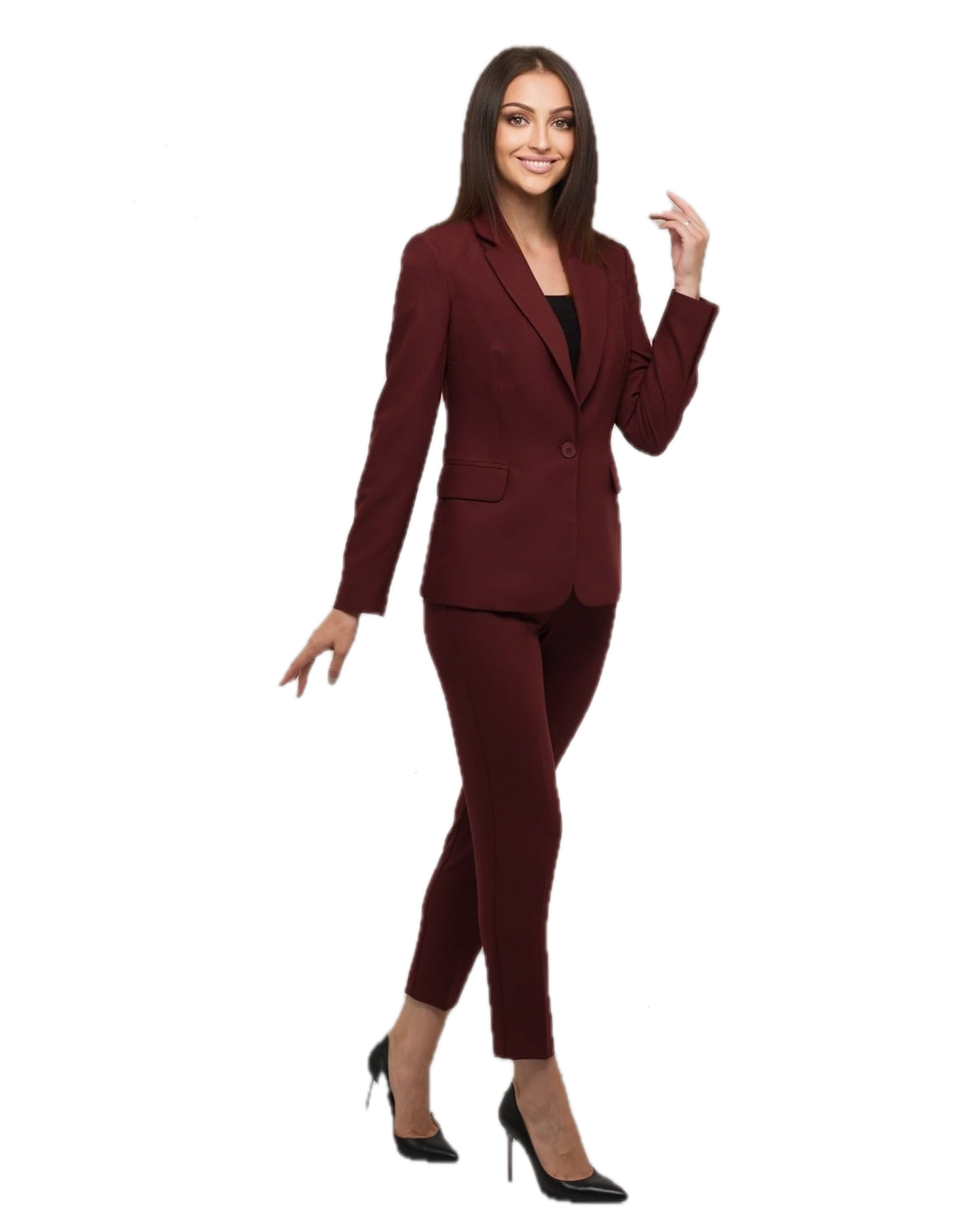 Bordo Blazer Ceket – Şık Form, Ofis & Akşam Kullanıma Uygun | FRN LINE